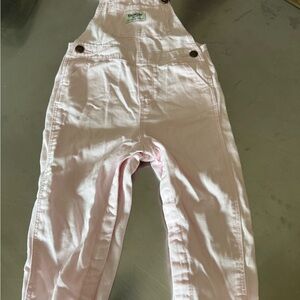 OshKosh B'gosh Classic White Cotton Overalls